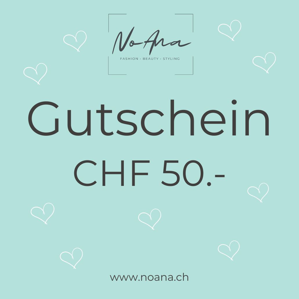 Geschenkgutschein - NoAna FASHION BEAUTY STYLING