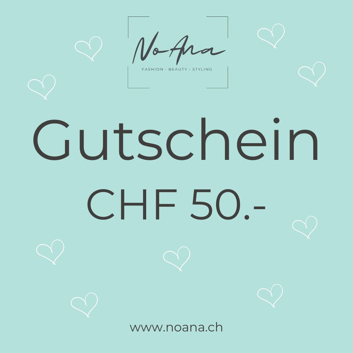 Geschenkgutschein - NoAna FASHION BEAUTY STYLING