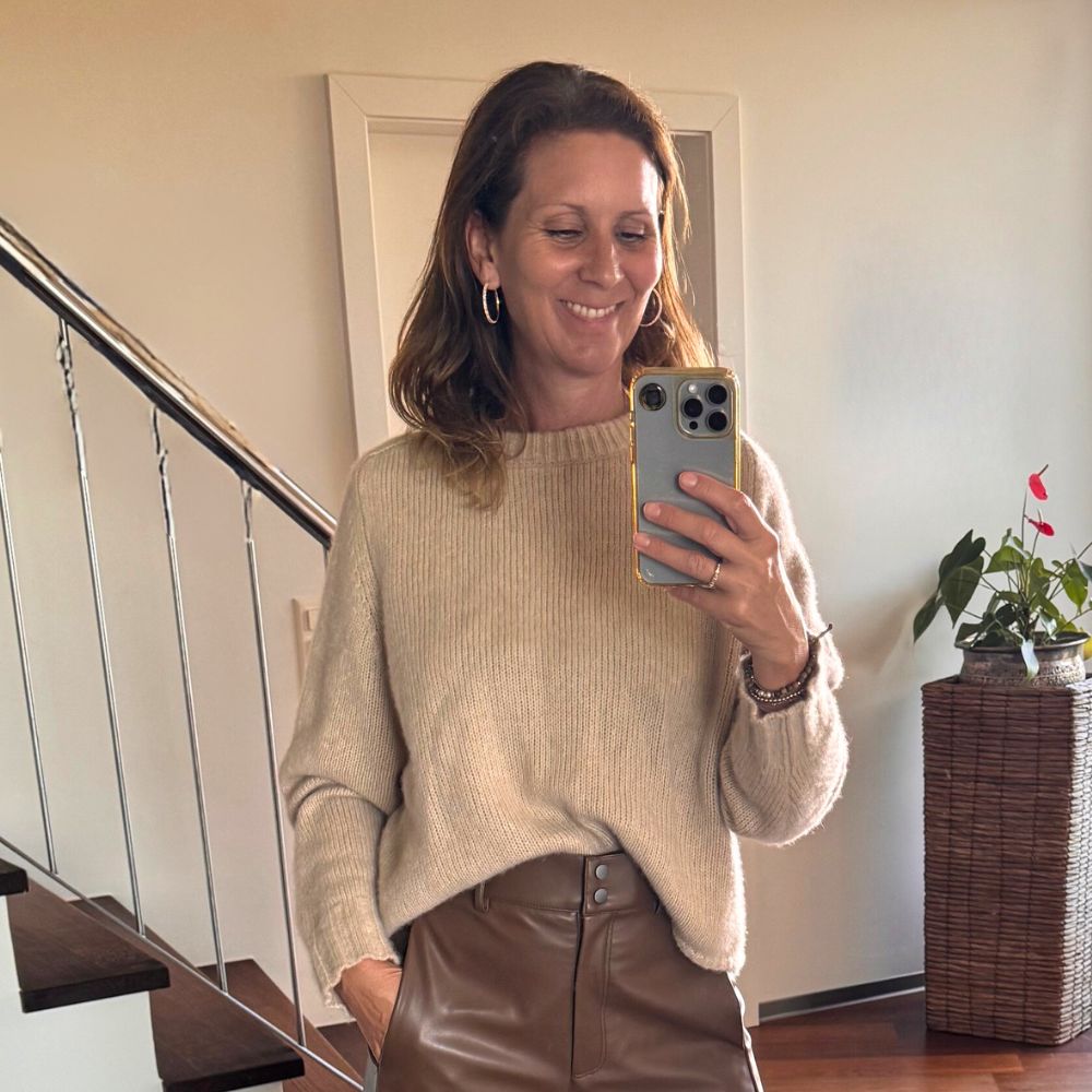 8 Cashmere Pullover beige - light natural