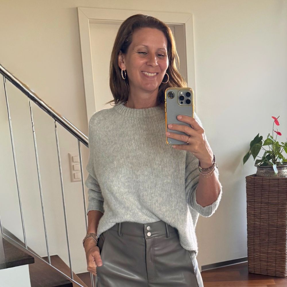8 Cashmere Pullover - light grey