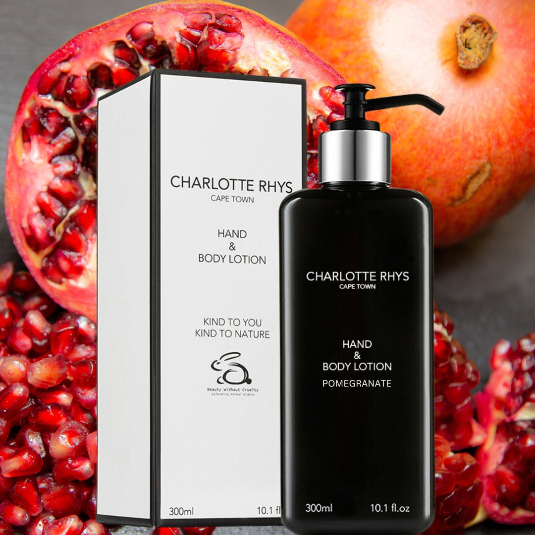 CHARLOTTE RHYS - CAPE TOWN - Hand & Body Lotion POMEGRANATE - NoAna FASHION BEAUTY STYLING