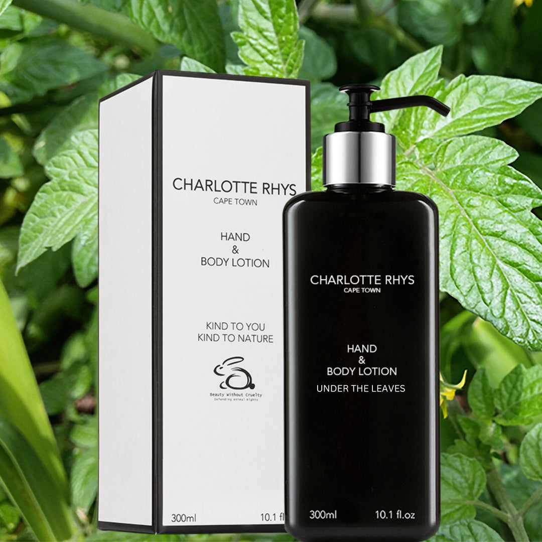 CHARLOTTE RHYS - CAPE TOWN - Hand & Body Lotion UNDER THE LEAVES - NoAna FASHION BEAUTY STYLING