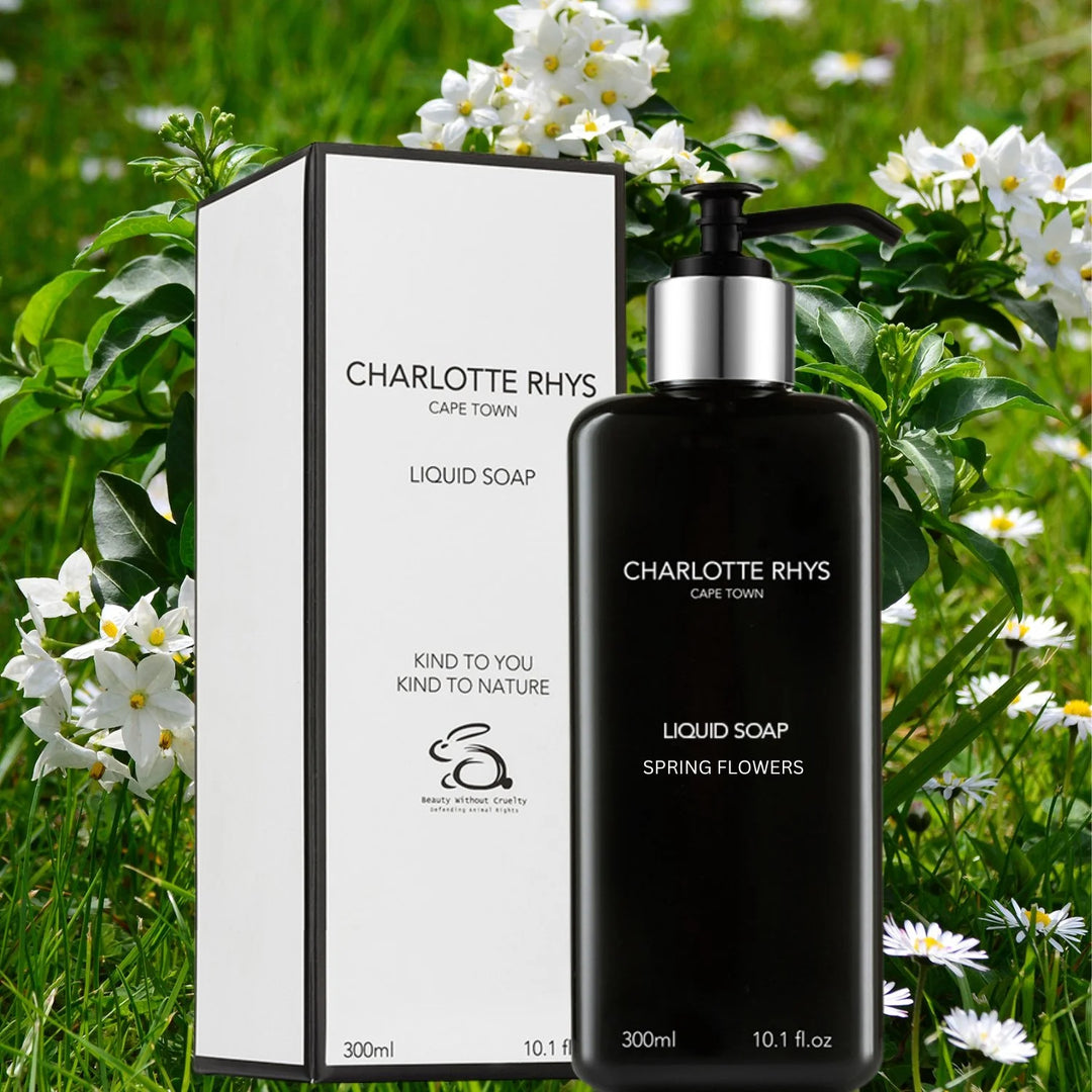 CHARLOTTE RHYS - CAPE TOWN - Liquid Soap SPRING FLOWERS - NoAna FASHION BEAUTY STYLING
