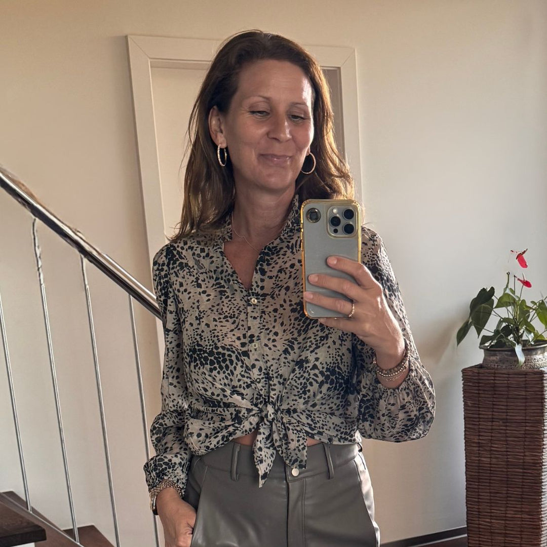 Emotions - Bluse Leo Print