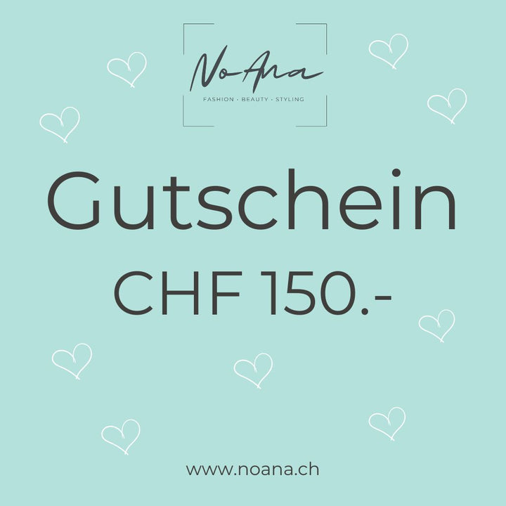 Geschenkgutschein - NoAna FASHION BEAUTY STYLING