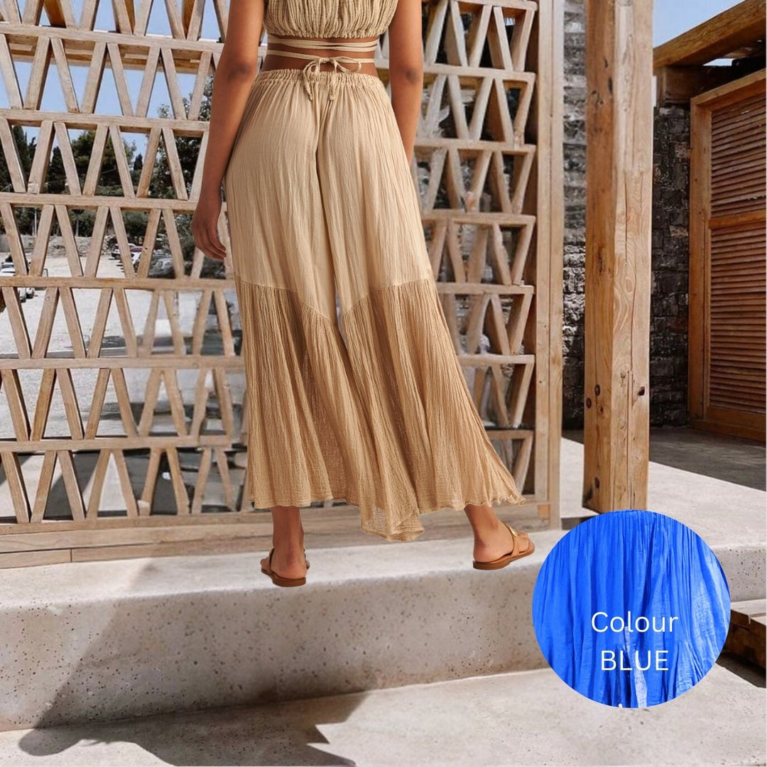 D'ARTEMIDE Dido Pants - blue - NoAna FASHION BEAUTY STYLING