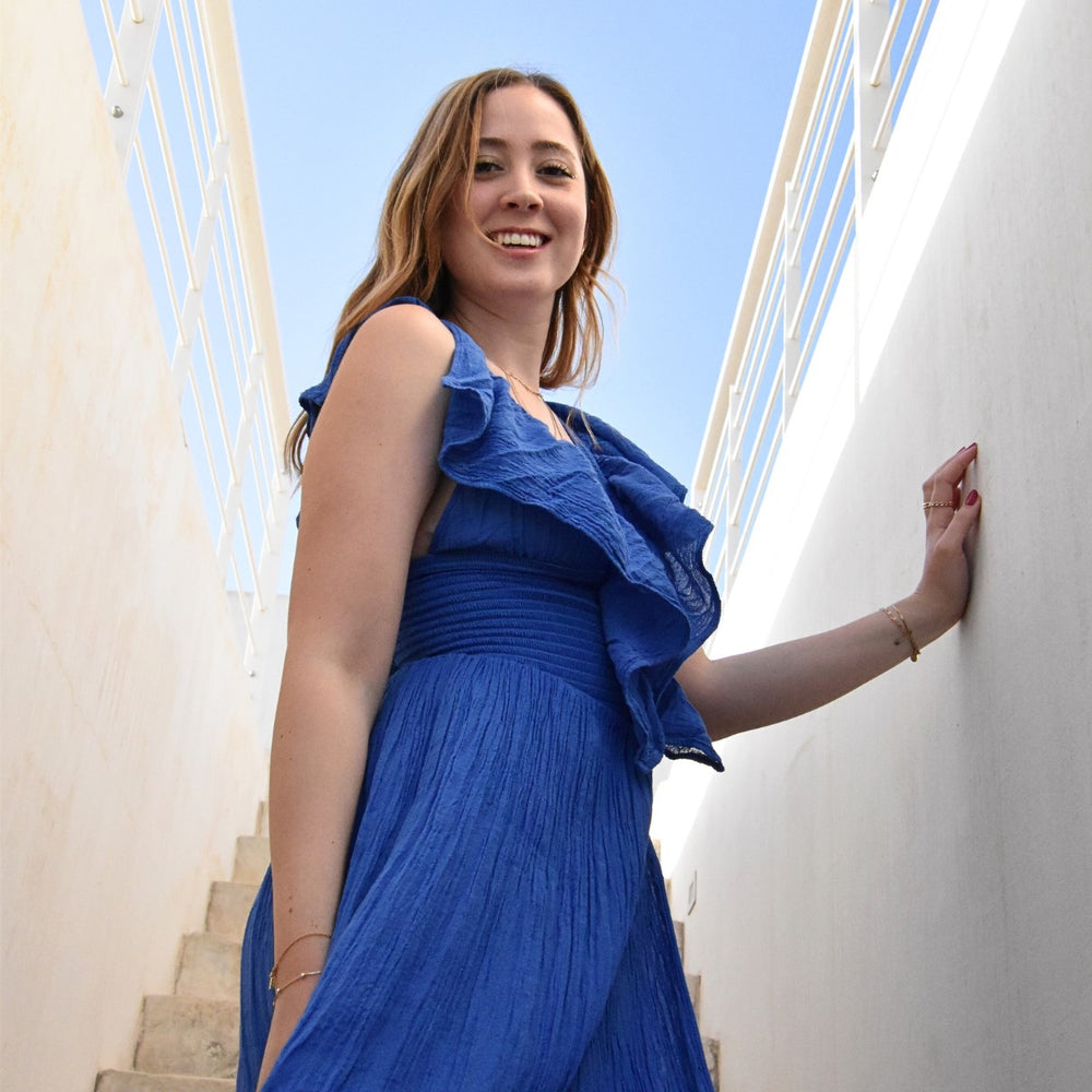 D'ARTEMIDE Serene Dress - blue - NoAna FASHION BEAUTY STYLING