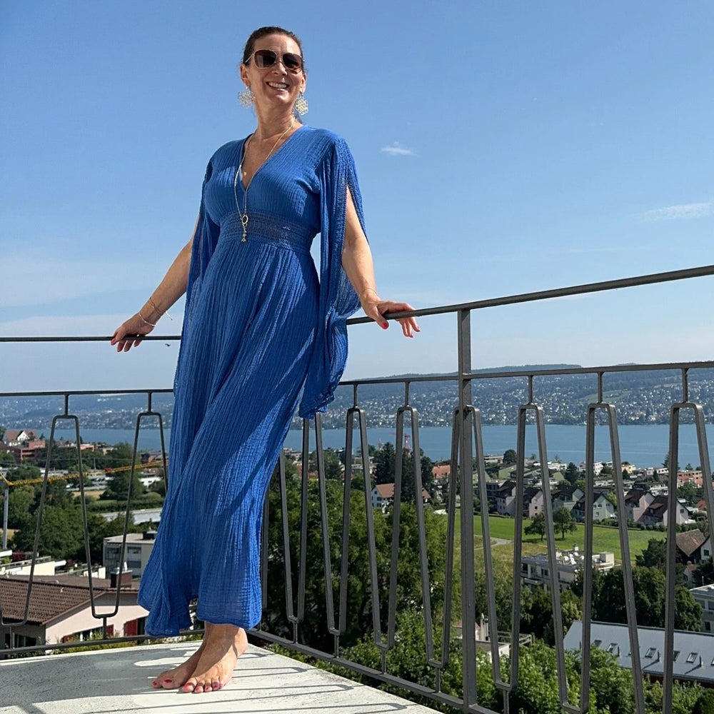 D'ARTEMIDE Krini Dress - blue - NoAna FASHION BEAUTY STYLING