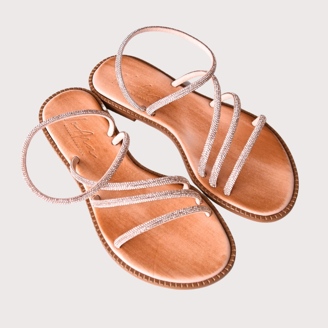 NoAna GREEK SANDALS "Aktina" rose gold - NoAna FASHION BEAUTY STYLING