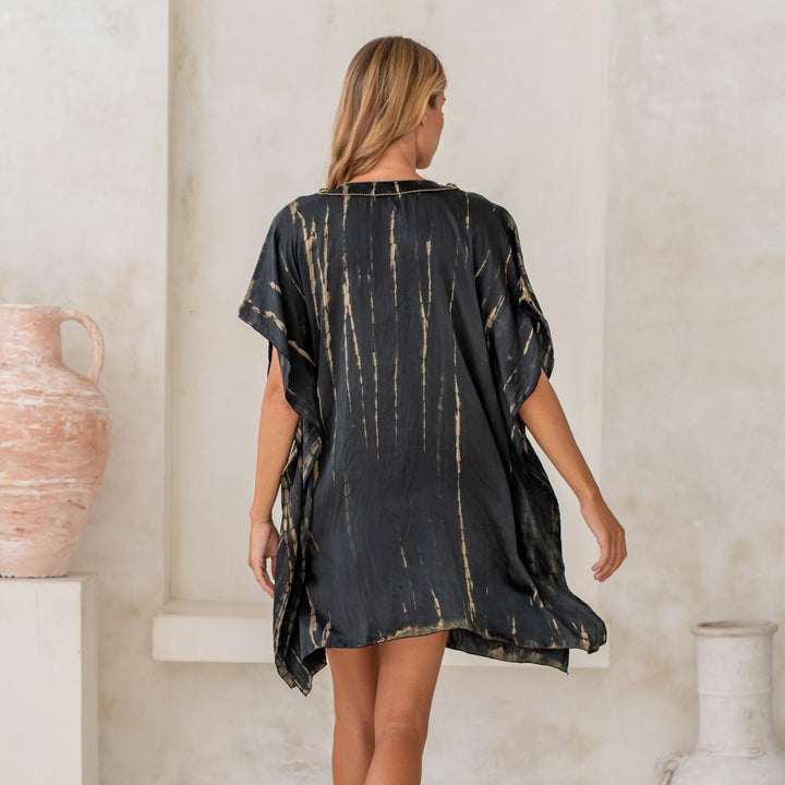 SALTY SKIN Coulta Tunika Silk Black - NoAna FASHION BEAUTY STYLING