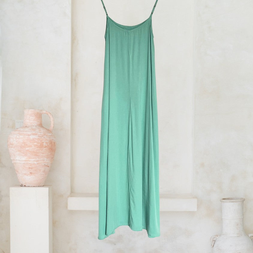 SALTY SKIN LONGDRESS WOMEN - sage (grün) - NoAna FASHION BEAUTY STYLING