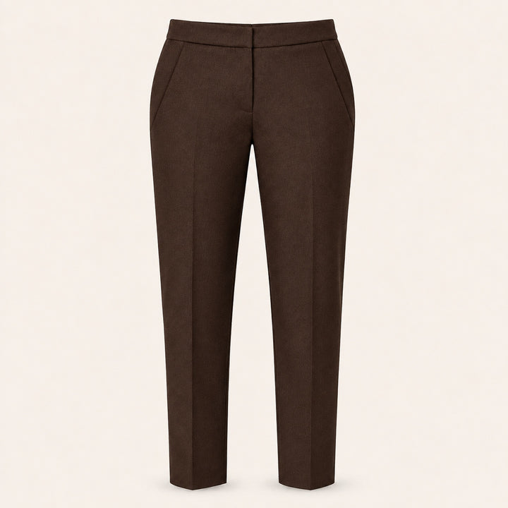 ADELE Pants Carmine - brown