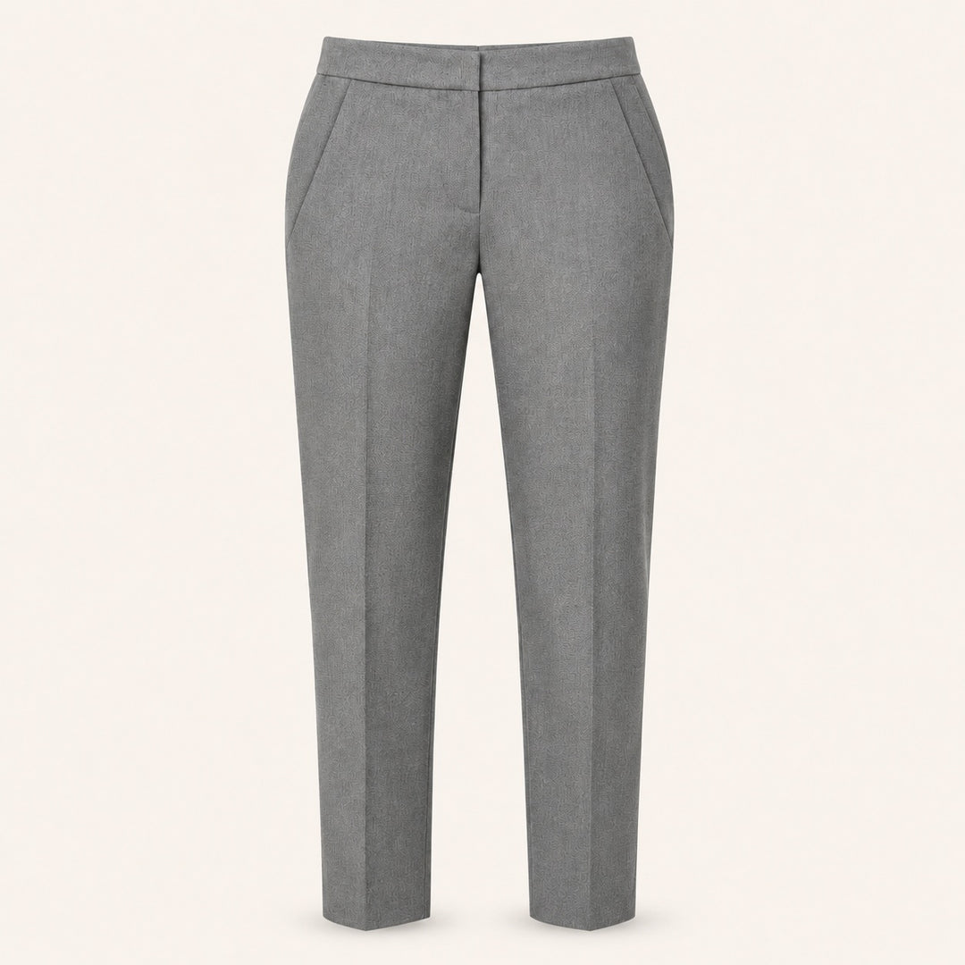 ADELE Pants Carmine - grey