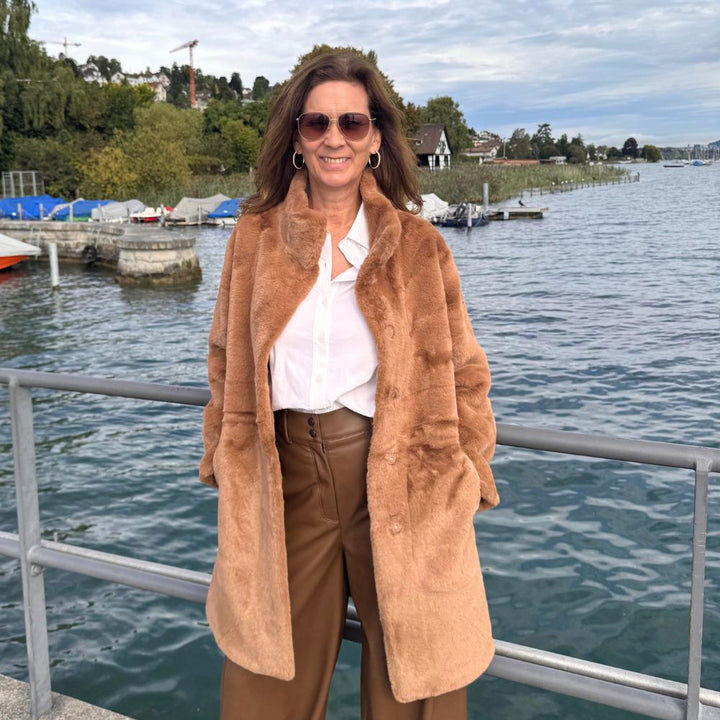 APPARIS - BLAIR Coat camel