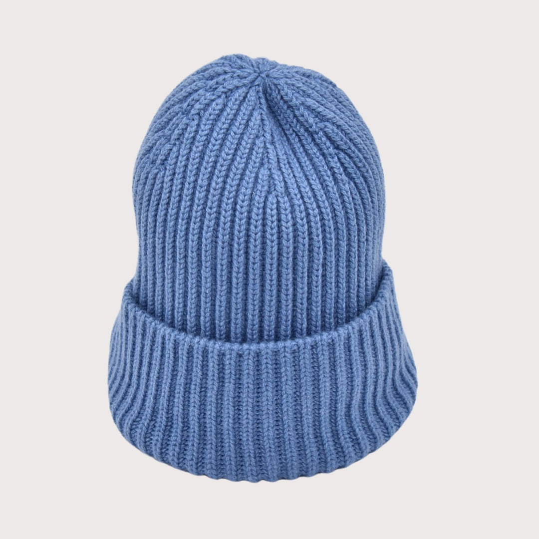 CASHIMAR 100% Cashmere Mütze - Farbe 22510 Denim (Jeans) - NoAna FASHION BEAUTY STYLING