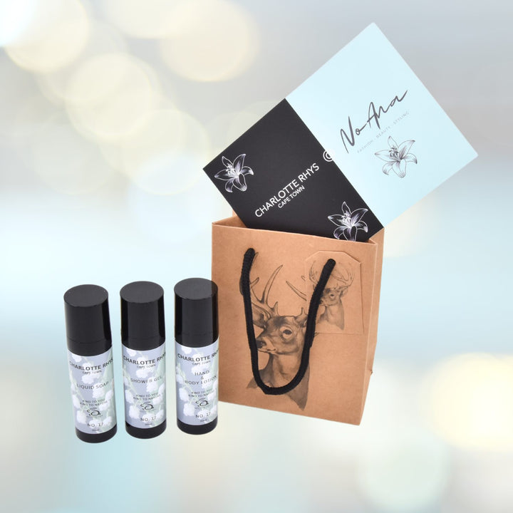 CHARLOTTE RHYS - CAPE TOWN - 3er Sets Mini 30ml - Täschchen Hirsch - NoAna FASHION BEAUTY STYLING