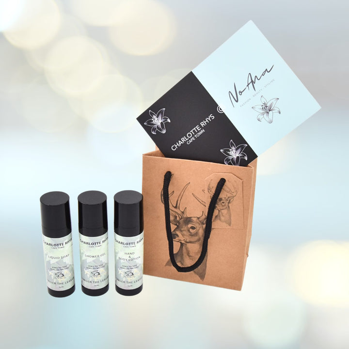 CHARLOTTE RHYS - CAPE TOWN - 3er Sets Mini 30ml - Täschchen Hirsch - NoAna FASHION BEAUTY STYLING