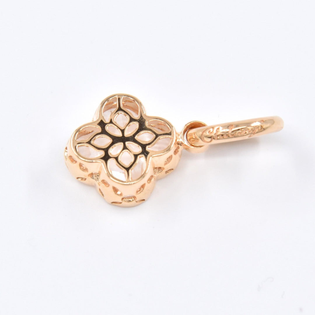 Chilango Anhänger "Lilly Flower" mittel - Bergkristall - 925 Silber Yellow Gold Plated - NoAna FASHION BEAUTY STYLING