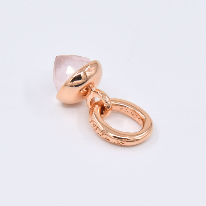 Chilango Anhänger "Oak Grand Palais" - Rosenquarz - 925 Silber Pink Gold Plated - NoAna FASHION BEAUTY STYLING