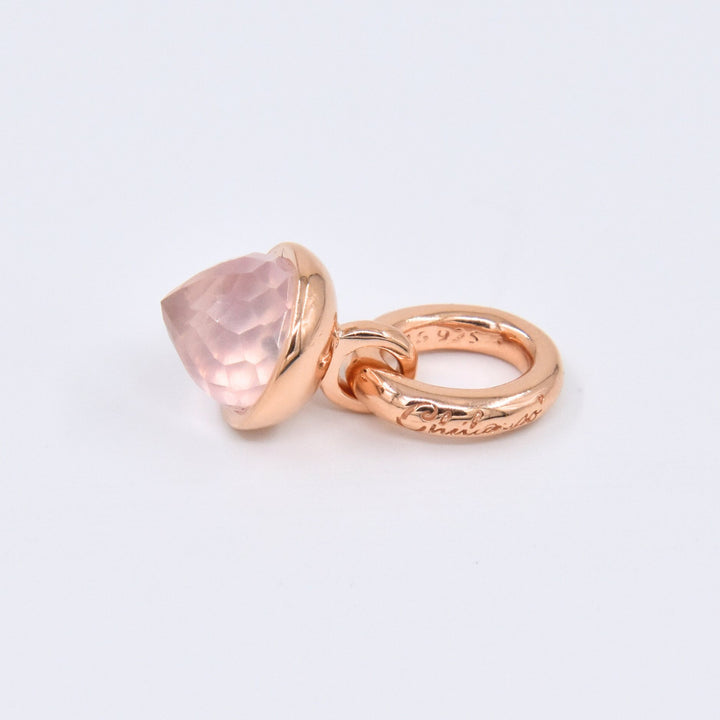 Chilango Anhänger "Oak Grand Palais" - Rosenquarz - 925 Silber Pink Gold Plated - NoAna FASHION BEAUTY STYLING