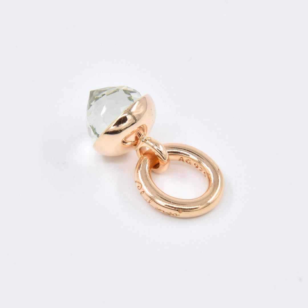 Chilango Anhänger "Oak Grand Palais" - Grüner Amethyst - 925 Silber Yellow Gold Plated - NoAna FASHION BEAUTY STYLING