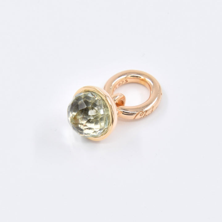 Chilango Anhänger "Oak Grand Palais" - Grüner Amethyst - 925 Silber Yellow Gold Plated - NoAna FASHION BEAUTY STYLING