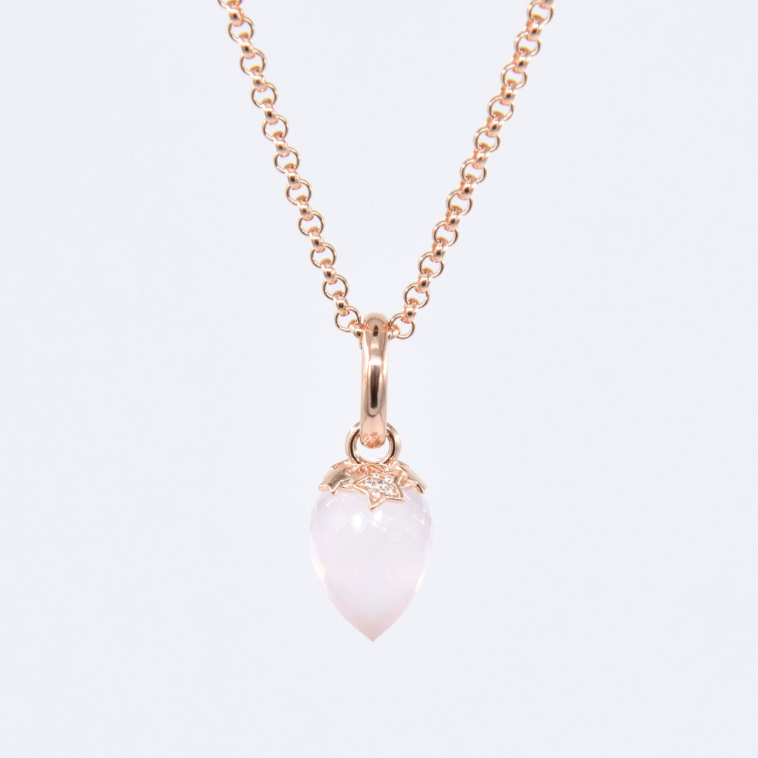 Chilango "Rollo" Kette kurz (ohne Anhänger) - 925 Silber Pink Gold Plated - NoAna FASHION BEAUTY STYLING