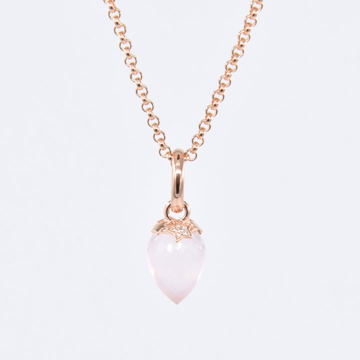 Chilango "Rollo" Kette kurz (ohne Anhänger) - 925 Silber Pink Gold Plated - NoAna FASHION BEAUTY STYLING