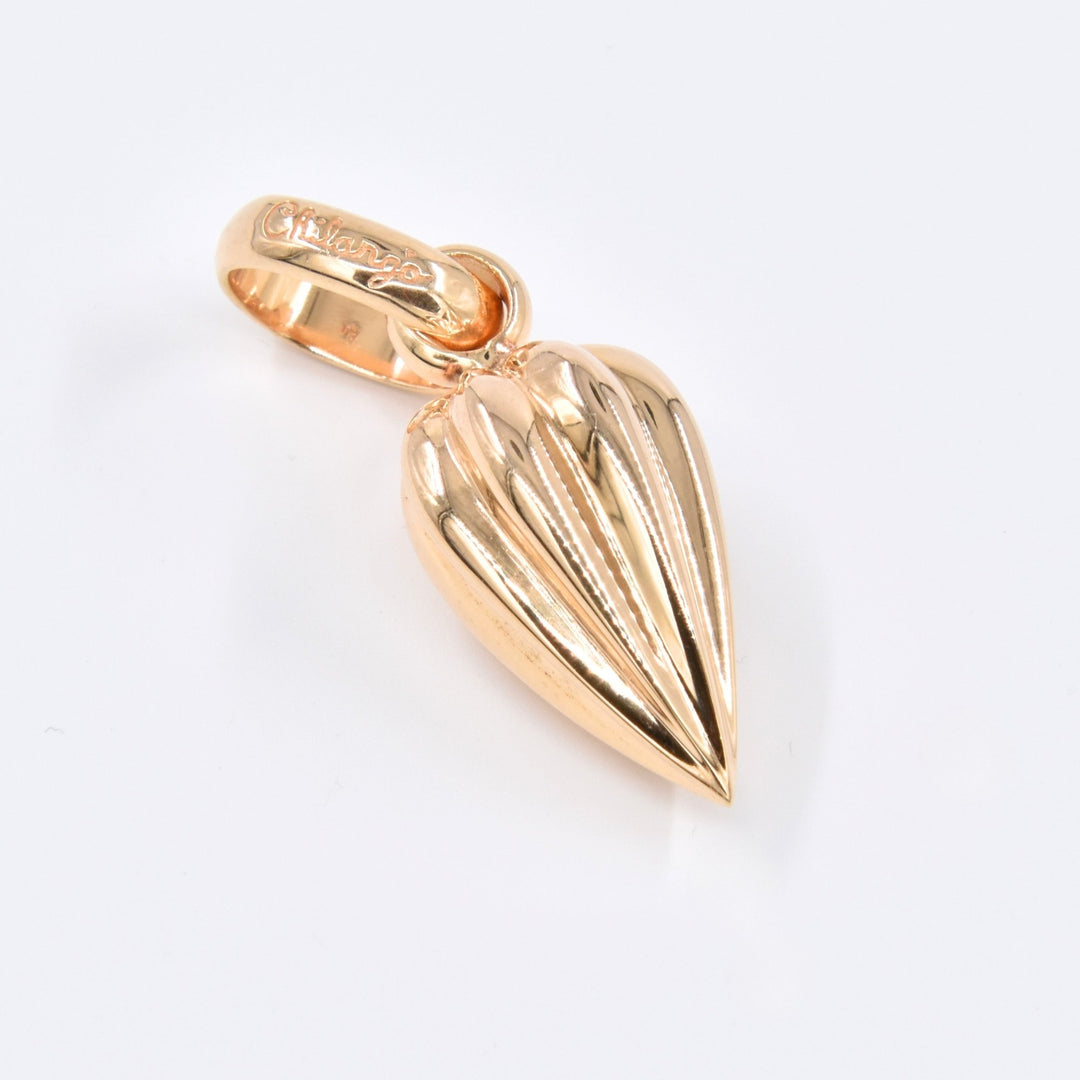 Chilango Anhänger "Zapfen gross" - 925 Silber Yellow Gold Plated - NoAna FASHION BEAUTY STYLING