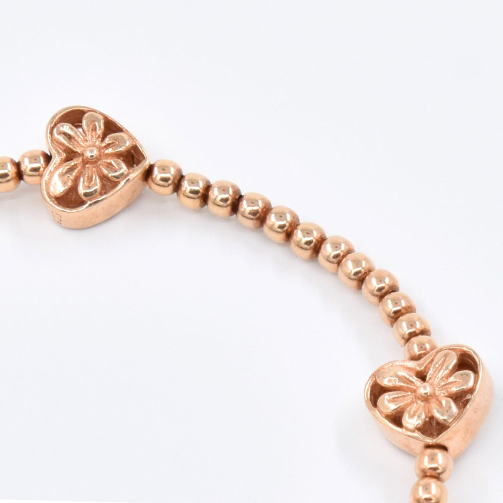 Chilango Armband "Herzen" - 925 Silber Pink Gold Plated - NoAna FASHION BEAUTY STYLING