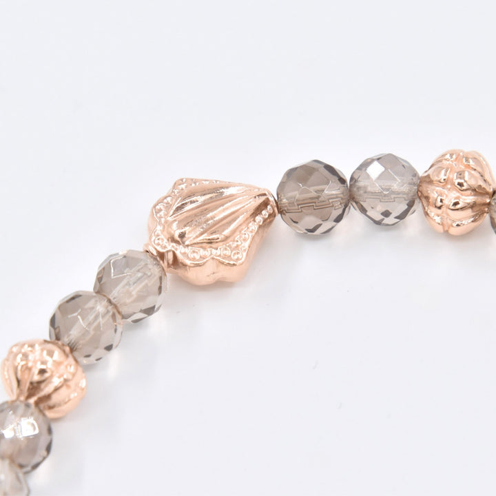 Chilango Armband Rauchquarz - 925 Silber Pink Gold Plated - NoAna FASHION BEAUTY STYLING