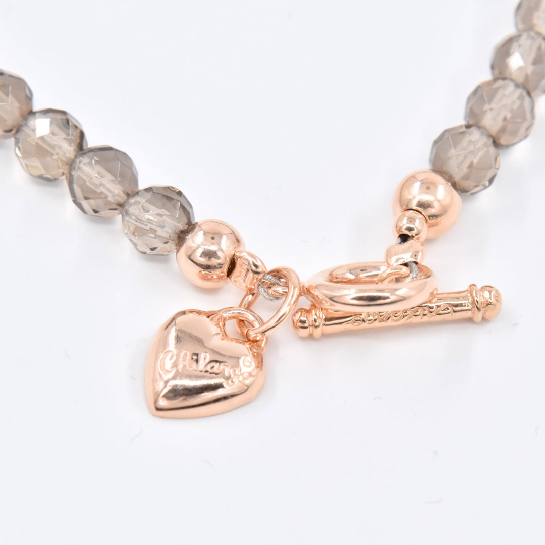 Chilango Armband Rauchquarz - 925 Silber Pink Gold Plated - NoAna FASHION BEAUTY STYLING