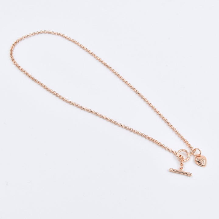 Chilango "Rollo" Kette kurz (ohne Anhänger) - 925 Silber Pink Gold Plated - NoAna FASHION BEAUTY STYLING