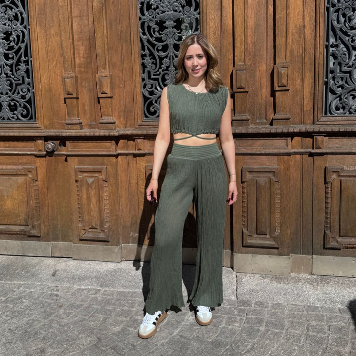 D'ARTEMIDE Alina Top - khaki