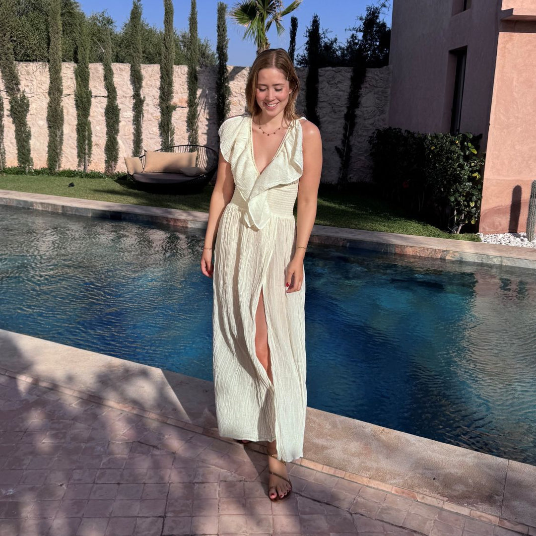 D'ARTEMIDE Serene Dress - ivory