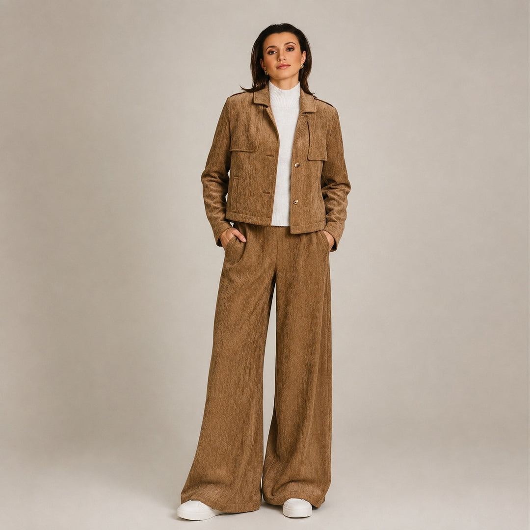 Due Amanti Trousers Patricia - Camel