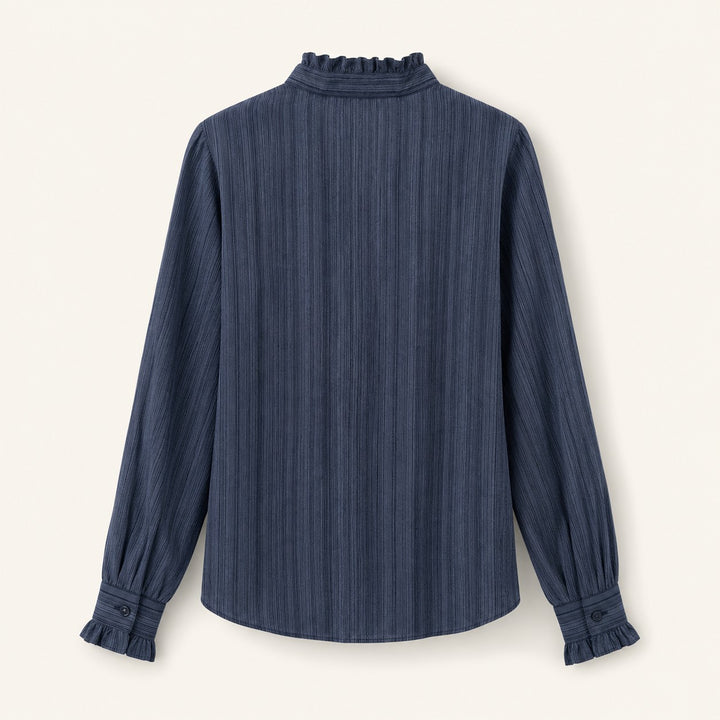 EMOTIONS Bluse Frill - navy