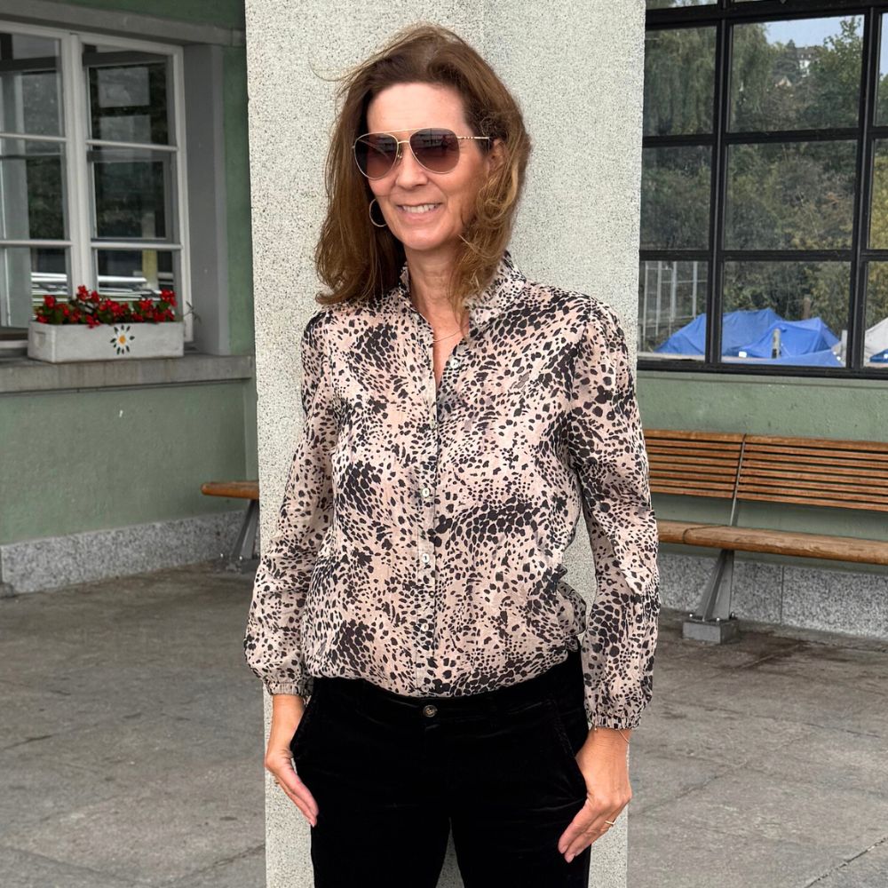 Emotions - Bluse Leo Print