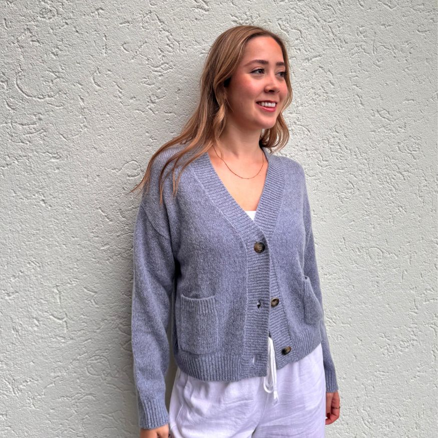 Emotions Cardigan iceblue
