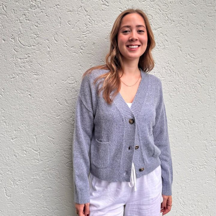 Emotions Cardigan iceblue