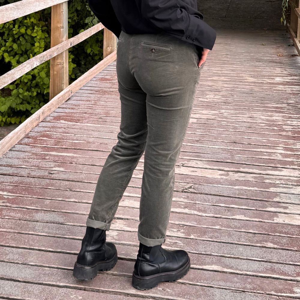 HOD Paris – Strauss Velours Pants carbon