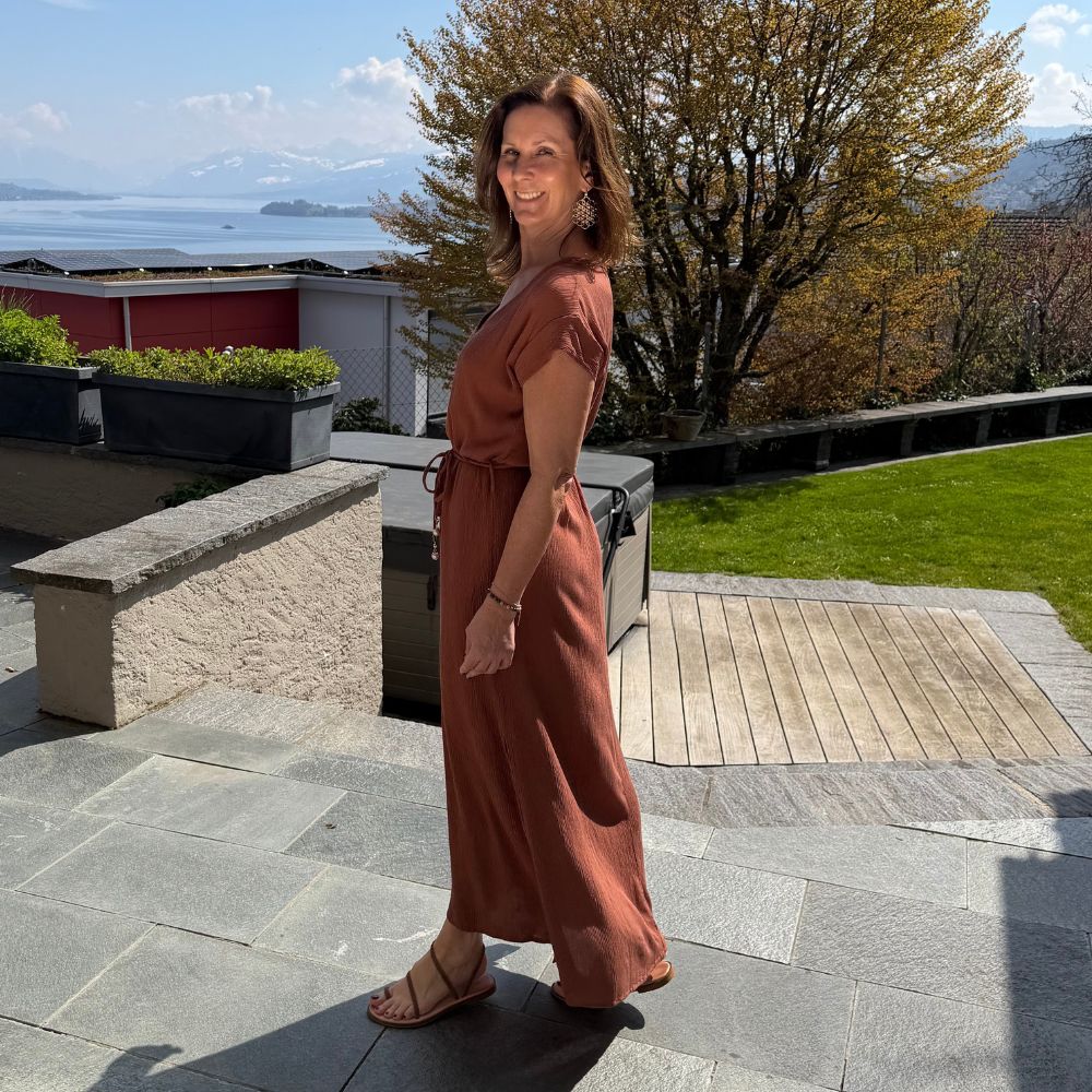 HOT LAVA Dress Lugano - Brown