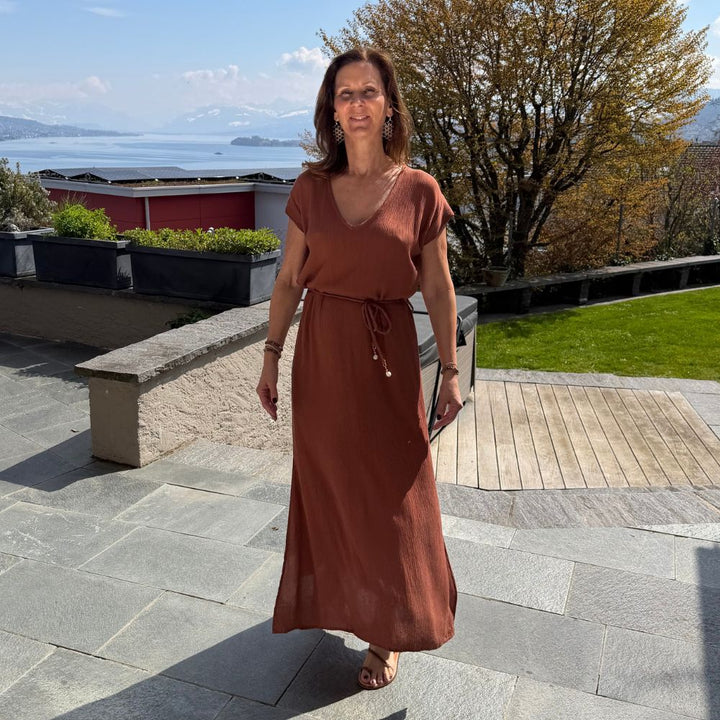 HOT LAVA Dress Lugano - Brown