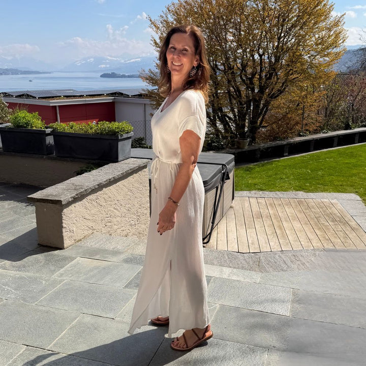 HOT LAVA Dress Lugano - Ivory