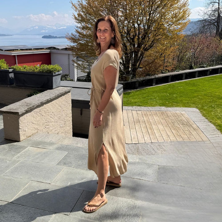 HOT LAVA Dress Lugano - Sand