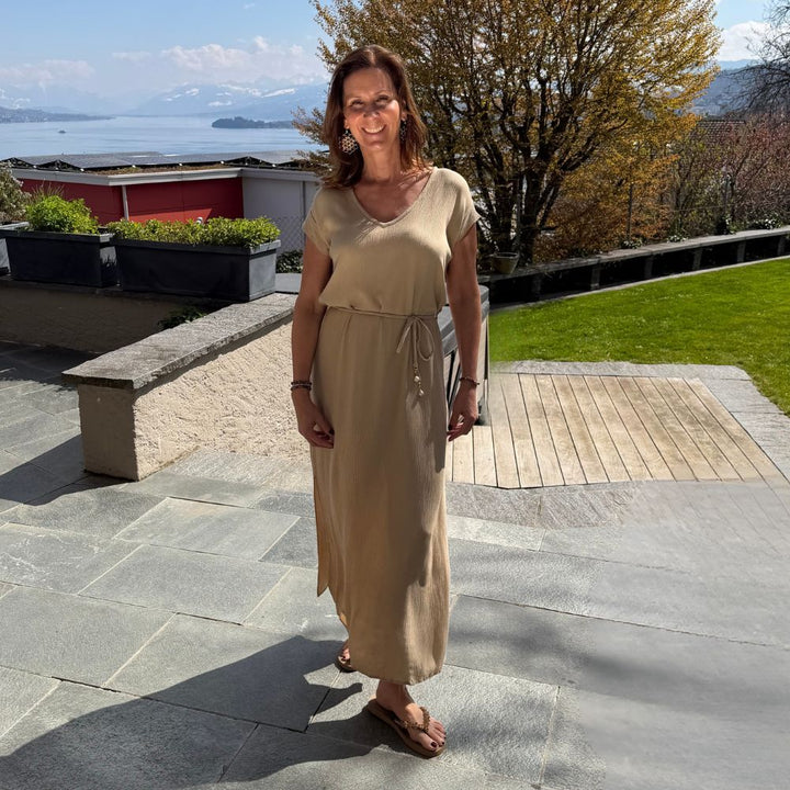 HOT LAVA Dress Lugano - Sand