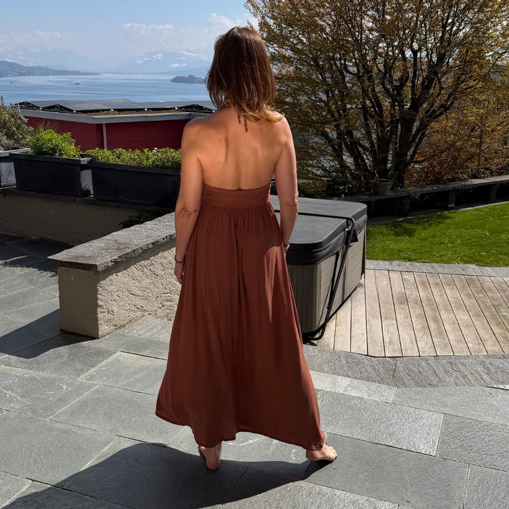 HOT LAVA Dress Saba - Brown