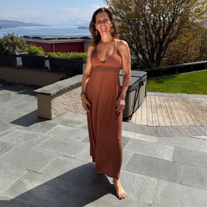 HOT LAVA Dress Saba - Brown