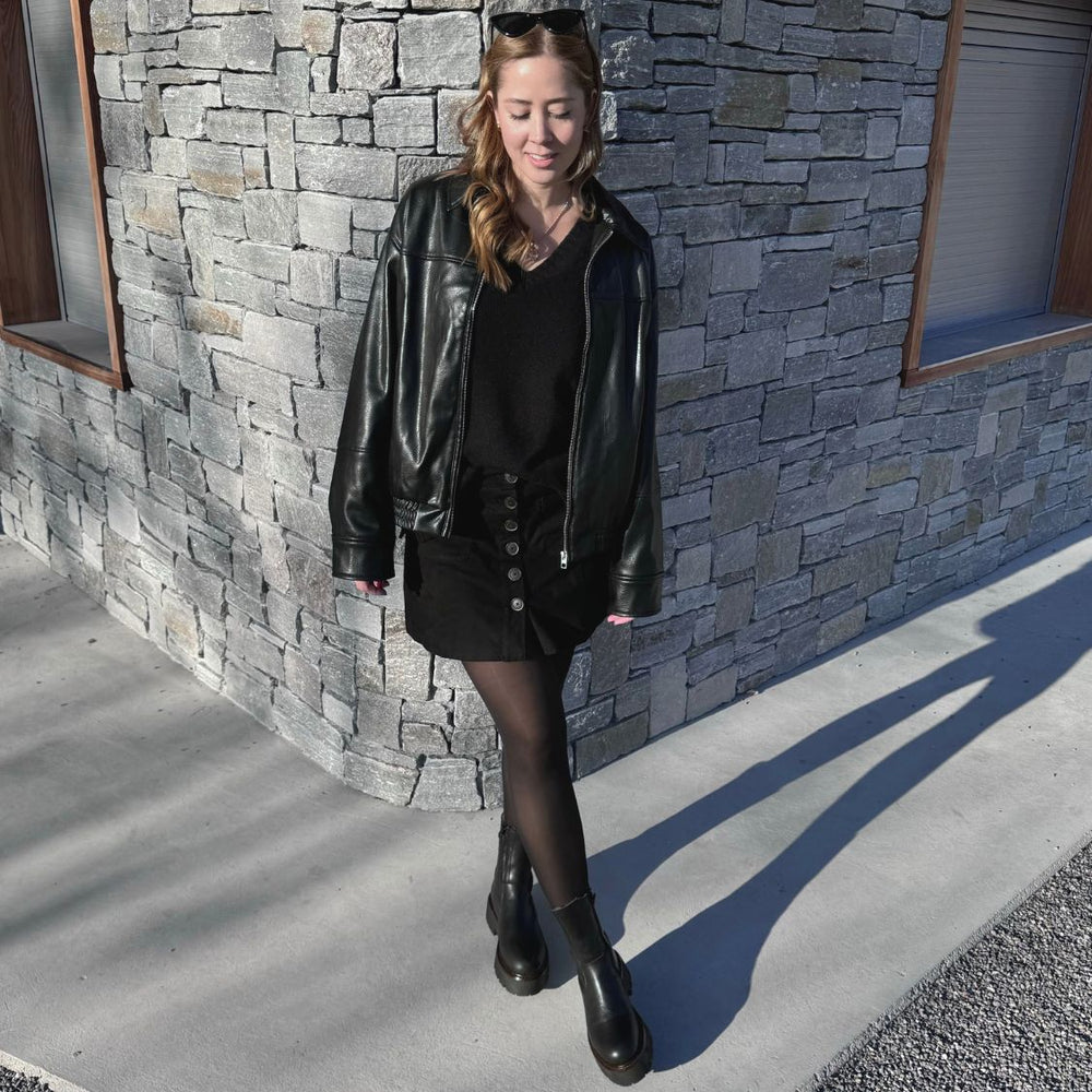 Dianetti Lammfell Chelsea Boots, Artikel-Nr. 1632 in Tudor nero - NoAna FASHION BEAUTY STYLING