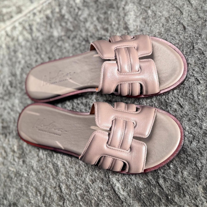 NoAna GREEK SANDALS "City Chic" taupe